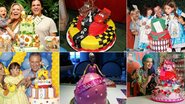 Os bolos decorados das festas dos famosos - Arquivo CARAS