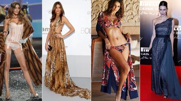 Compare os estilos das modelos Ana Beatriz Barros e Fernanda Motta - Fotomontagem