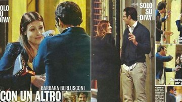 Revista italiana publica fotos de Barbara Berlusconi em suposto encontro romântico - Reprodução