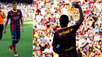 Confira vinte imagens da apresentação de Neymar no Barcelona - Reuters
