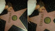 Gerard Piqué beija estrela de Shakira em Hollywood - Reprodução/Facebook
