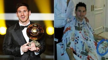 Messi espeta cabelo e mostra na Internet - Reprodução/Instagram