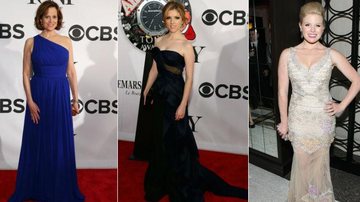 Famosas usam elegantes looks no Tony Awards - Getty Images