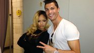Cristiano Ronaldo e Rihanna - Reprodução