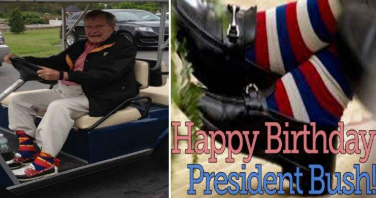 O ex-presidente dos EUA comemora 89 anos - Foto-montagem