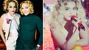 Rita Ora é a nova garota propaganda da marca teen ‘Material Girl’ - Foto-montagem