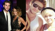 Miley Cyrus e Liam Hemsworth continuam noivos - Fotomontagem;Repordução/Instagram