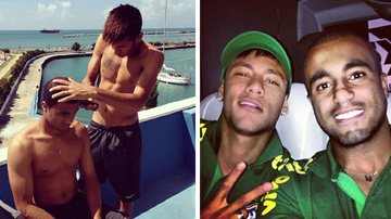 Neymar e Lucas - Reprodução/Instagram