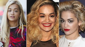 Rita Ora muda o visual novamente em menos de três meses - Foto-montagem