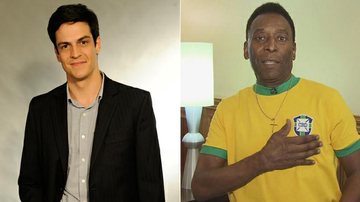 Mateus Solano rebate declaração de Pelé - TV Globo e Reprodução