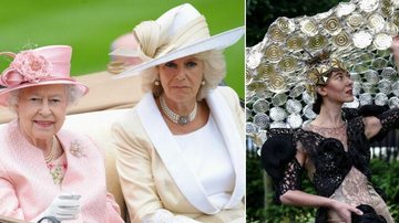 Na última edição do Royal Ascot, a realeza usou chapéus discretos e as plebeias ousaram - Foto-montagem
