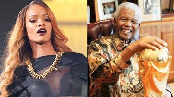 Rihanna e Nelson Mandela - Getty Images