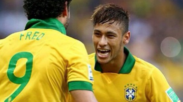 Fred e Neymar - Reprodução/Instagram