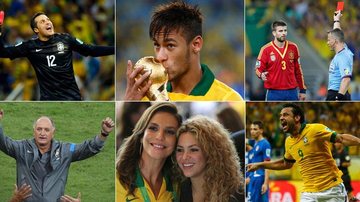 Relembre os melhores momentos dos bastidores e do Brasil na Copa das Confederações! - Fotomontagem/Reuters
