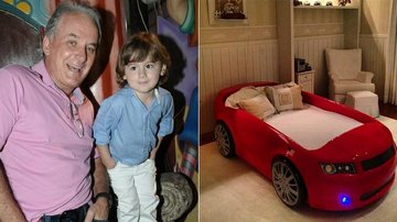 Otávio Mesquita compra nova cama para o filho Pietro - Milene Cardoso e Francisco Cepeda / AgNews; Reprodução / Instagram
