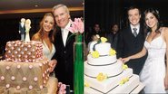 Inspire-se nos bolos de casamento dos famosos! - Fotomontagem