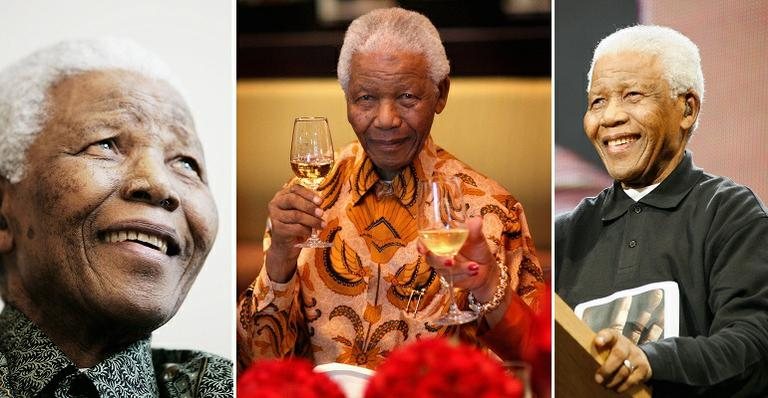 Nelson Mandela - Getty Images/Foto montagem