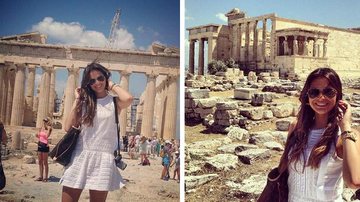 Bruna Marquezine visita ruínas em Atenas - Instagram/Reprodução