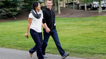 Zuckerberg e Priscilla - Rick Wilking / Reuters