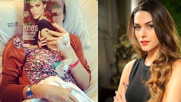 Fernanda Machado se recupera após cirurgia - Foto-montagem