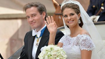 Princesa Madeleine, da Suécia, com o marido, Christopher O'Neill - Getty Images
