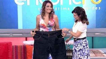 Renata Celidônio surpreende Fátima Bernardes - TV Globo