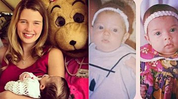 Debby Lagranha compara foto da filha, Duda, com a sua quando bebê: "Cara de uma, focinho da outra" - Instagram/Reprodução