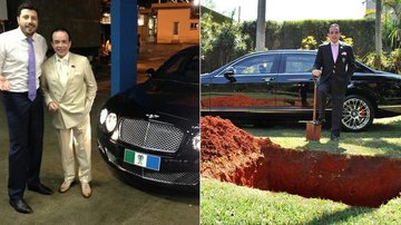 "Não estou maluco, nem usando drogas", diz Chiquinho Scarpa sobre enterro de carro - Reprodução/Facebook