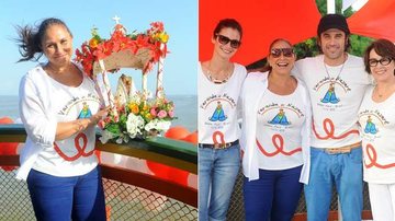 Fafá de Belém e famosos participam das celebrações do Círio de Nazaré - Francisco Cepeda/Agnews