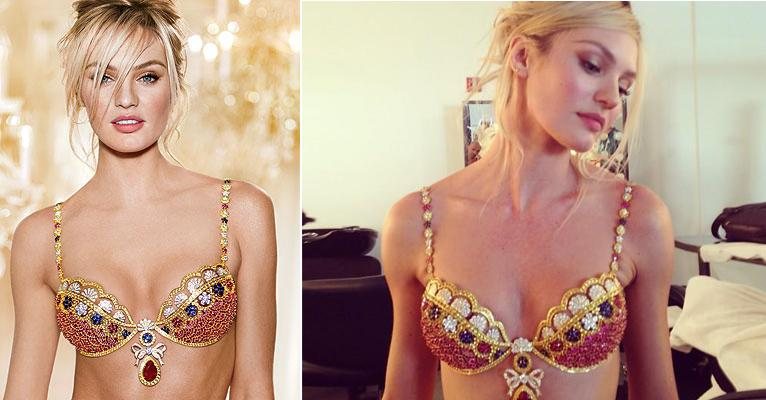 Candice Swanepoel vai usar sutiã de R$ 22 milhões em desfile da Victoria’s Secret - Divulgação