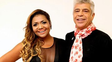 Gaby Amarantos e Lulu Santos - Reprodução / TV Globo