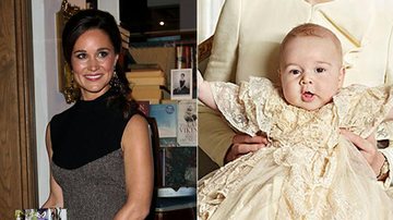 Pippa Middleton e o príncipe George - Getty Images