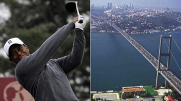 Tiger Woods se torna o primeiro jogador de golfe a jogar uma bola da Europa para a Ásia - Getty Images e Divulgação