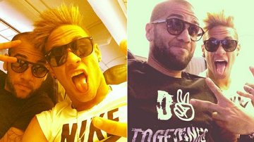 Neymar e Daniel Alves - Instagram/Reprodução