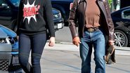 Arnold Schwarzenegger  e a filha Christina - Fame Flyne/ The Grosby Group