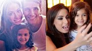 Anitta recebe Bruno Gagliasso e Mel Maia nas gravações de Amor à Vida. A cantora fará uma participação na novela - Instagram/TV Globo