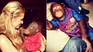 Paris Hilton se diverte ao lado de animais exóticos em Dubai - Instagram/Reprodução