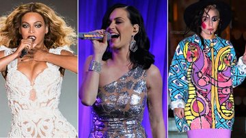 Beyoncé, Katy Perry e Lady Gaga podem cantar no Grammy 2014 - Getty Images e Splash