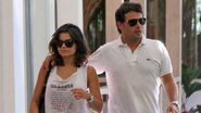 Vanessa Giácomo passeia com o namorado em shopping do Rio durante folga das gravações - Daniel Delmiro/ AgNews