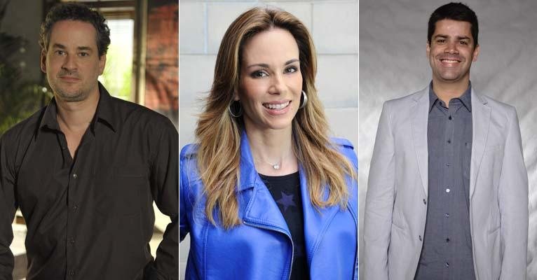 Dan Stulbach, Ana Furtado e Lair Rennó vão apresentar o 'Encontro' - Divulgação/TV Globo
