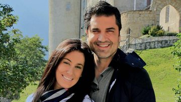 Com sua noiva Thais Jerez, Edu Guedes diz que conciliar trabalho e lazer gera tranquilidade - Gabriel Fraguglia Mussolino Lima