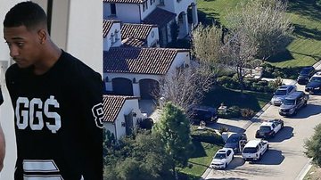 Polícia revista casa de Justin Bieber e prende amigo do cantor - AKM-GSI/SplashNews