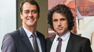 Eron (Marcello Antony) e André (Eriberto Leão) - TV Globo / João Miguel Júnior
