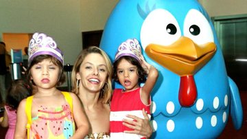 Bianca Rinaldi com as filhas - Anderso Borde / Ag. News