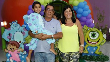 Zeca Pagodinho celebra os quatro anos do neto Noah - Felipe Assumpção / AgNews