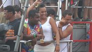 Solange Couto curte Carnaval de barriga de fora - Thiago Duran/AgNews