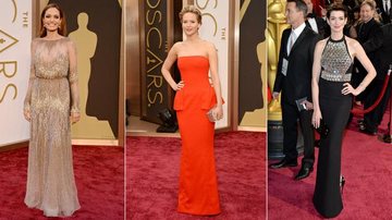 Veja famosas que usaram as mesmas grifes para o Oscar - Foto-montagem/ Getty Images