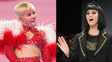 Miley Cyrus e Katy Perry - Getty Images