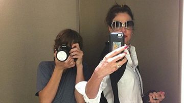 Luciana Gimenez posa com o filho Lucas Jagger - Reprodução/ Instagram