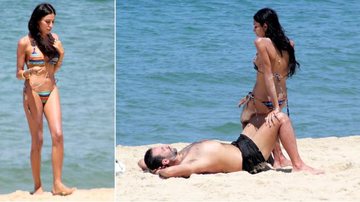 Após cirurgia de mudança de sexo, top Lea T exibe biquininho na praia - J.Humberto/AgNews